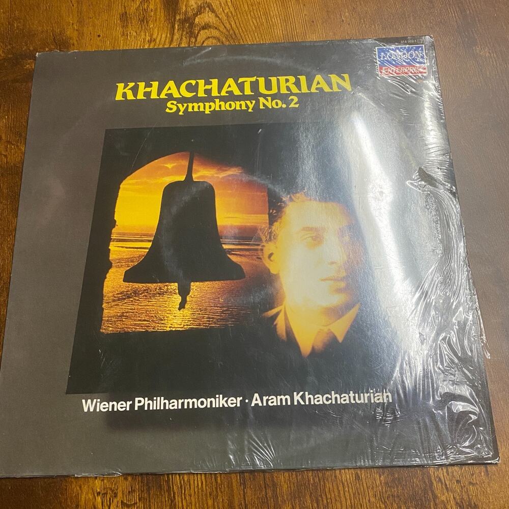 Khachaturian Symphony # 2 Vienna Philharmonic, Aram Khachaturian, Conduct Lp New